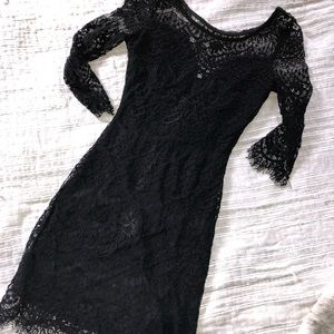 Lace Mini Dress